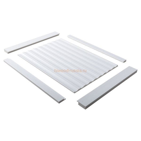 Финишный молдинг LF124A NP правый белый (42х12х2700мм) в #REGION_NAME_DECLINE_PP#