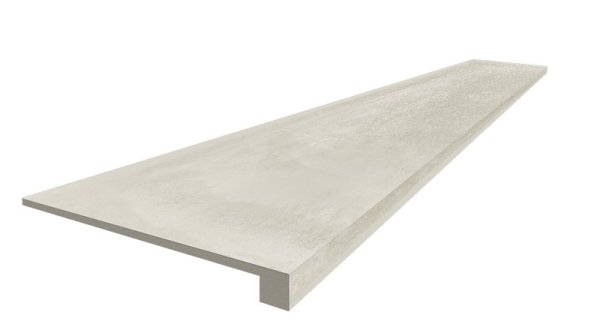 Керамогранит Coliseum Экспо Уайт Ступень фронтальная (Натуральный, 33х60) в #REGION_NAME_DECLINE_PP#